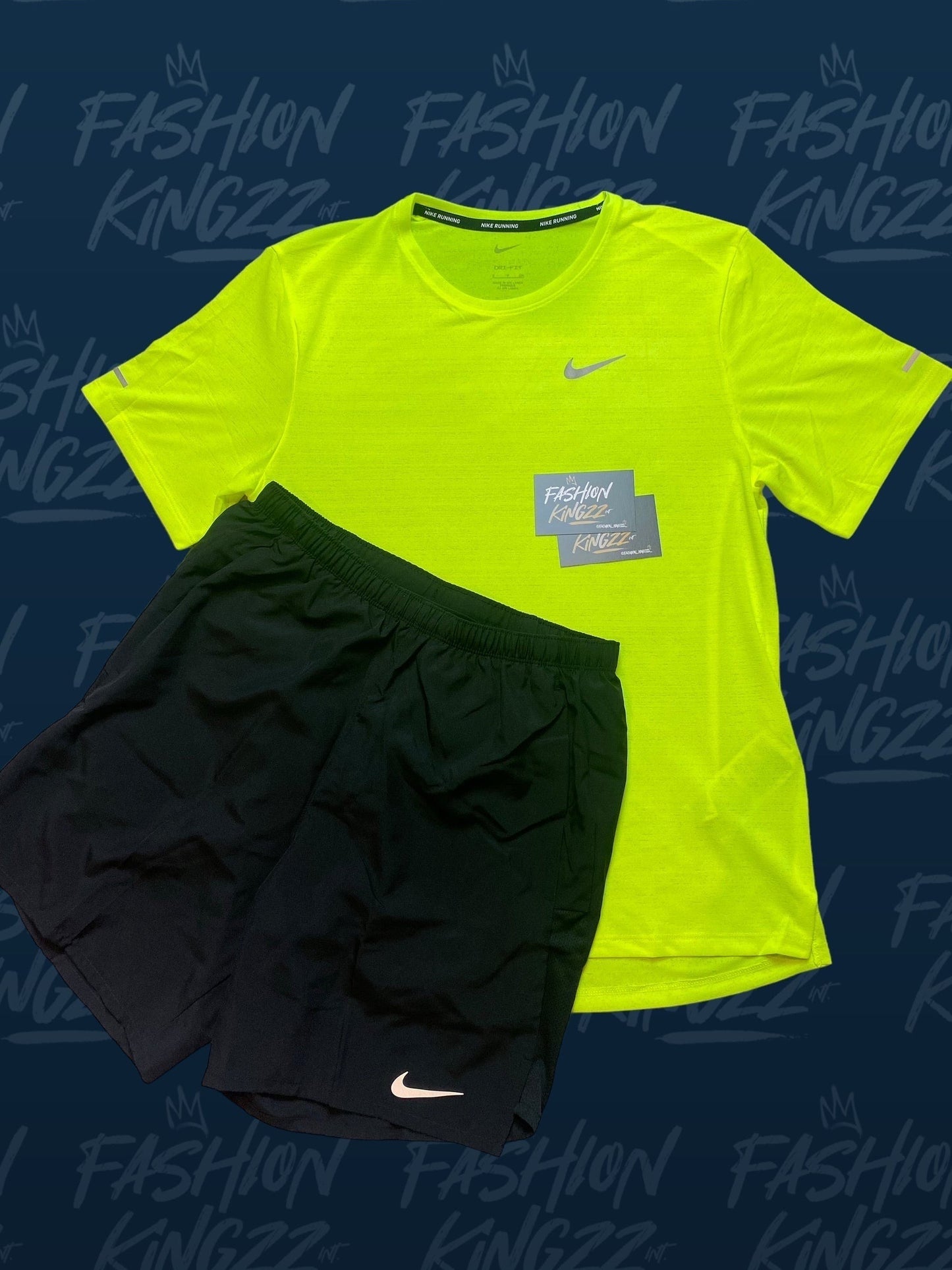 Nike Miler 2.0 Set - Neon Green