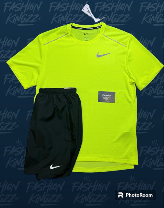 Nike Miler Set - Neon Green