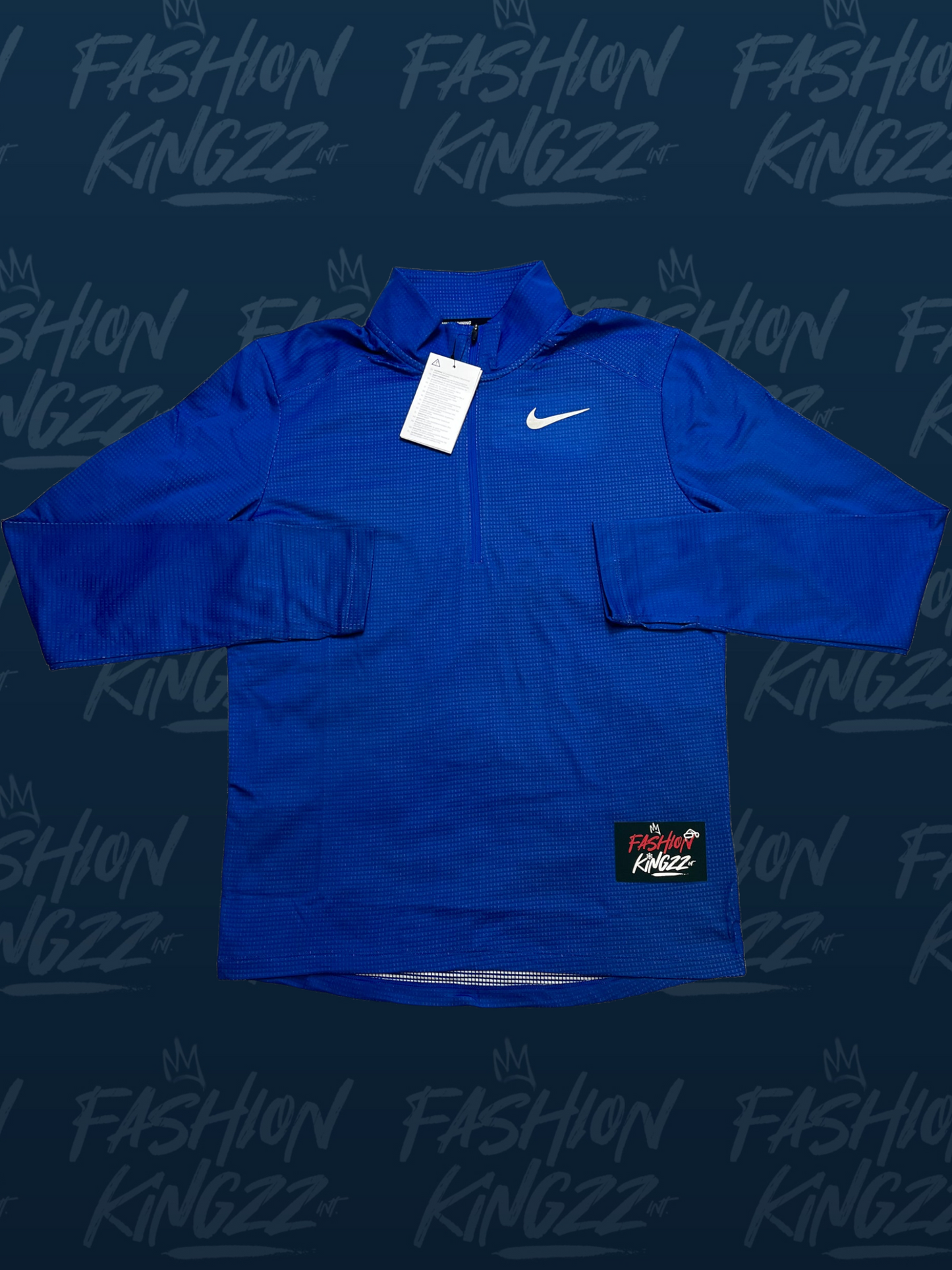 Nike Pacer 1/4 Zip - Blue